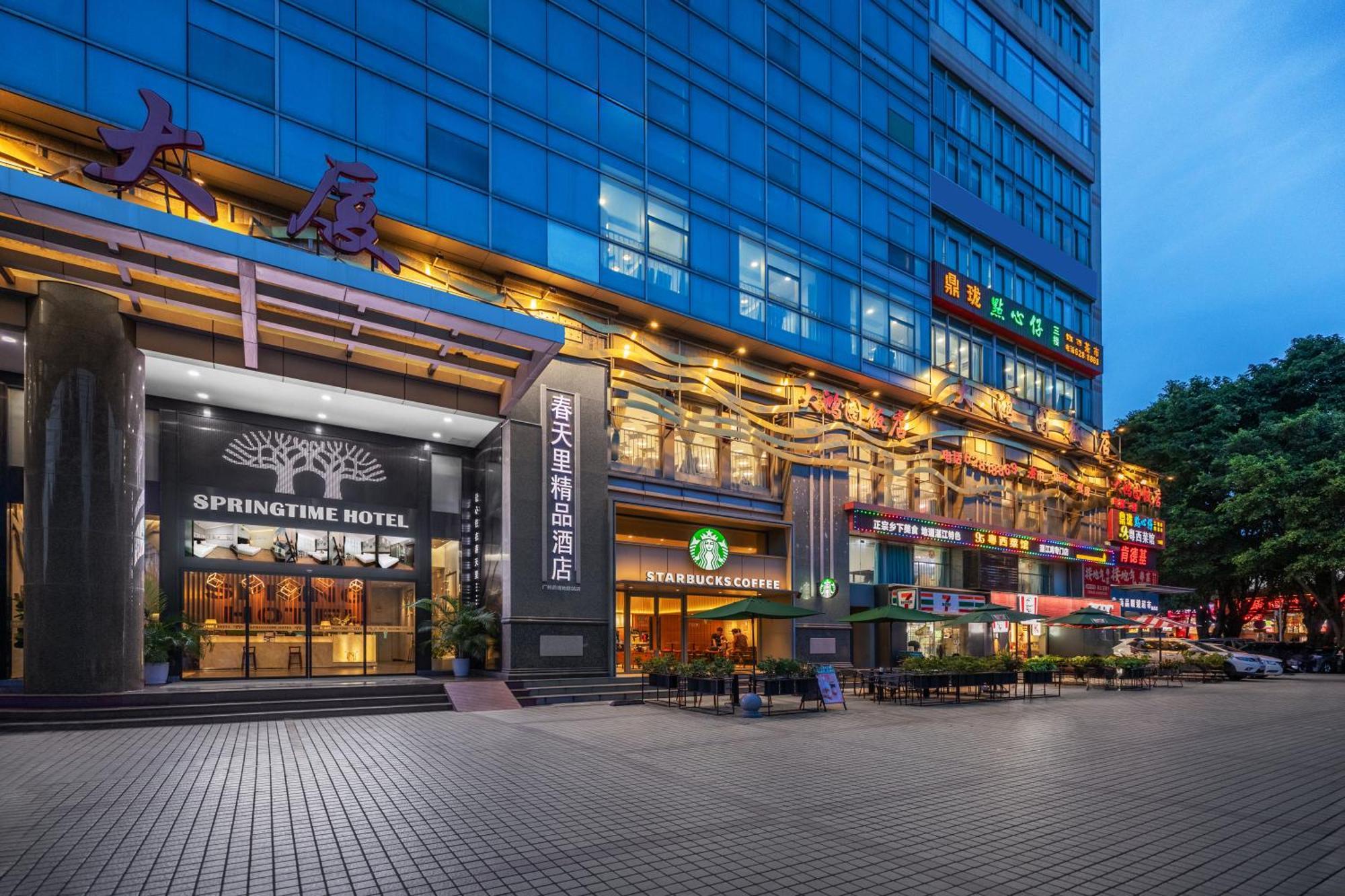 Spring Time Hotel Guangzhou Bagian luar foto